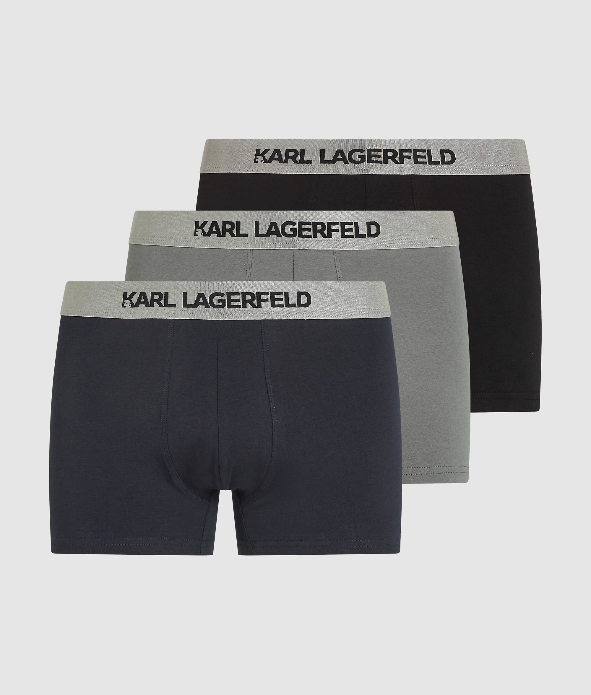 METALLIC LOGO TRUNKS ?C 3-PACK