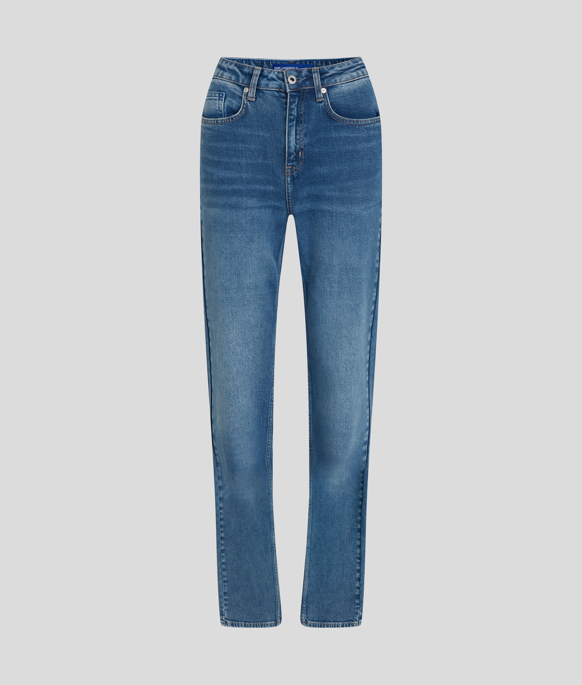 HIGH-RISE STRAIGHT JEANS - Image 5