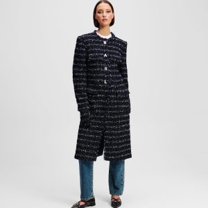 LONGLINE BOUCL?? COAT