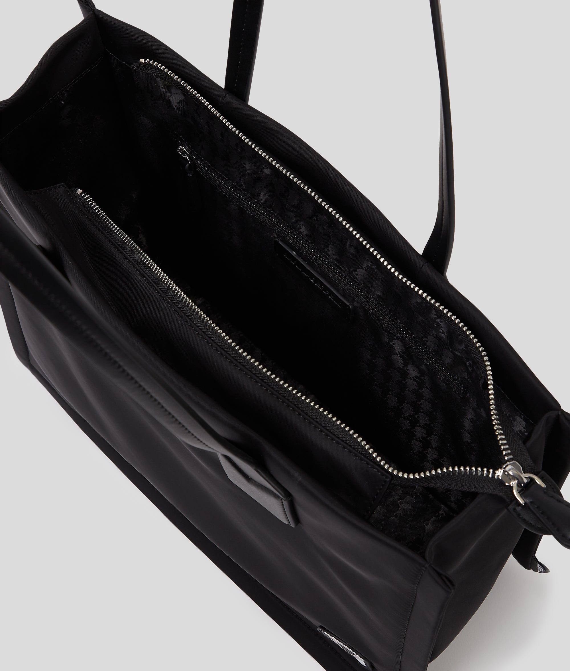 IKON NYLON MEDIUM SQUARE TOTE BAG - Image 5