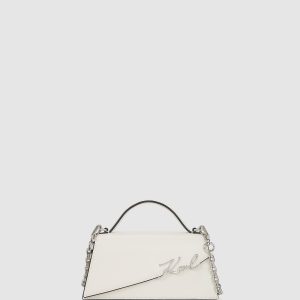 K/SIGNATURE SLIM CROSSBODY BAG