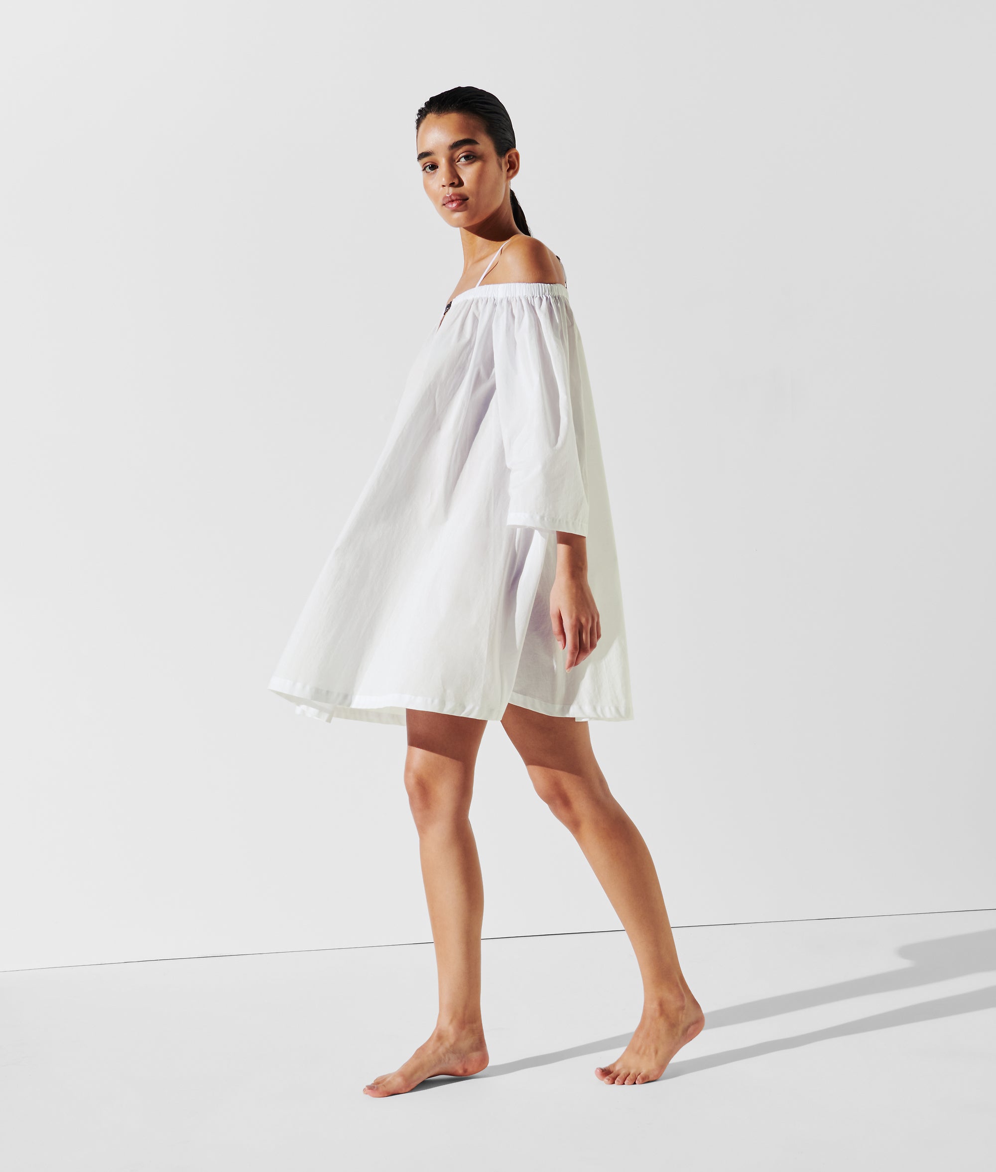 K/SIGNATURE OFF-SHOULDER BEACH DRESS - Image 4