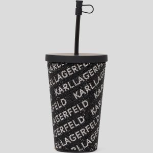 RHINESTONE LOGO TO-GO CUP