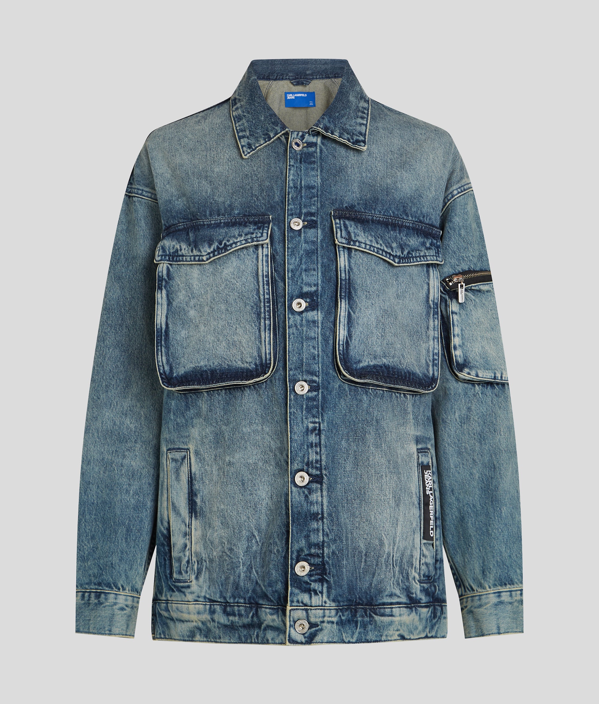 UTILITY DENIM JACKET - Image 5