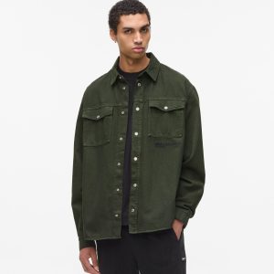 Twill overshirt