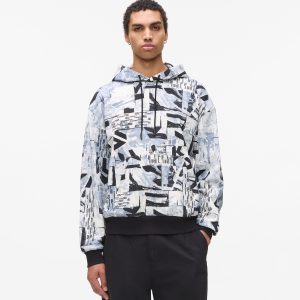Relaxed all-over Monogram hoodie