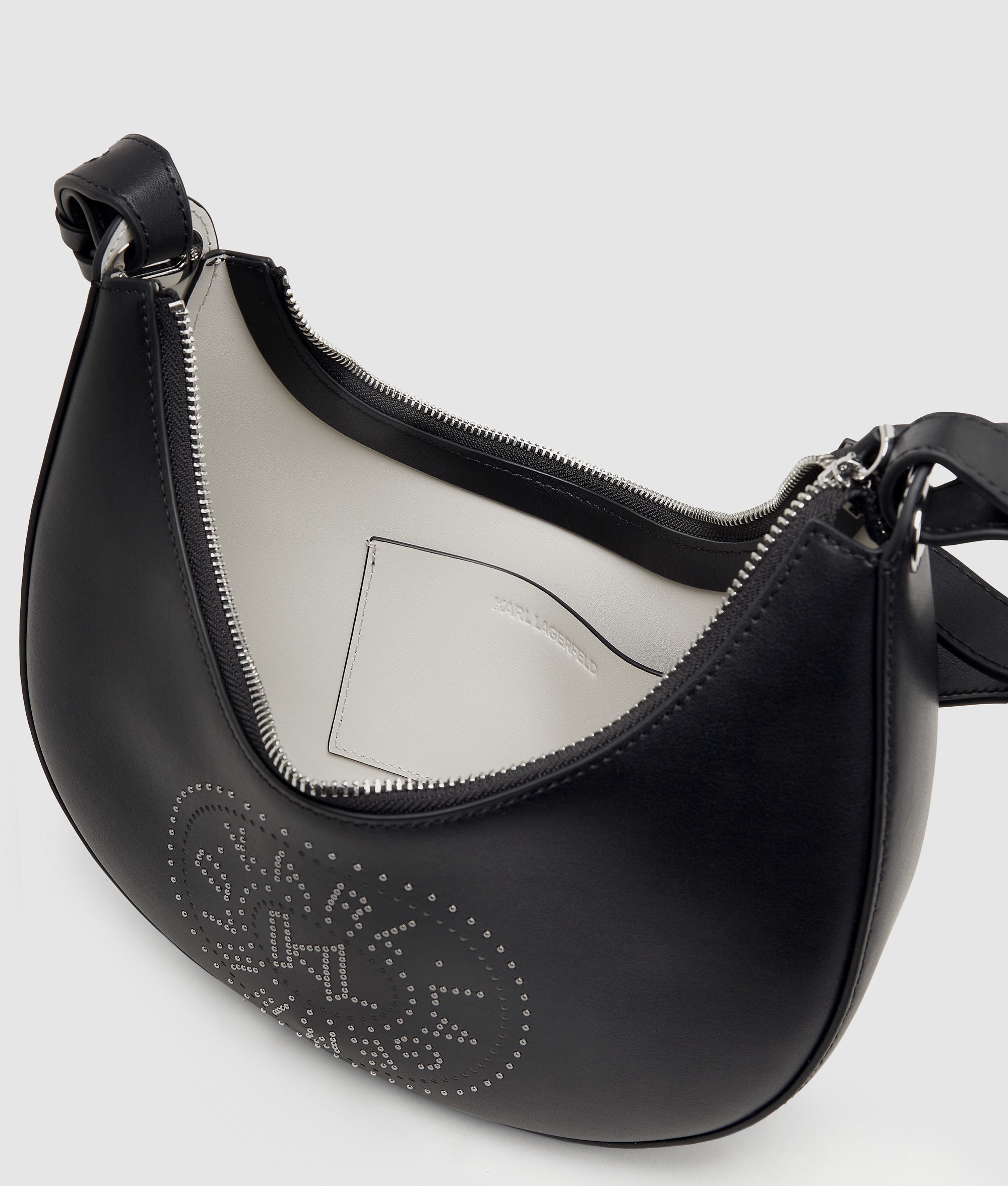 K/Circle studded moon shoulder bag - Image 5