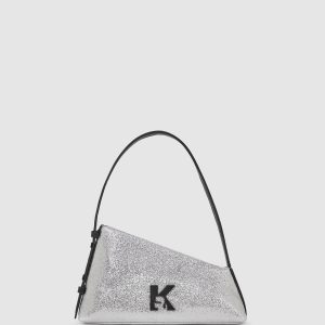 Geo shiny shoulder bag