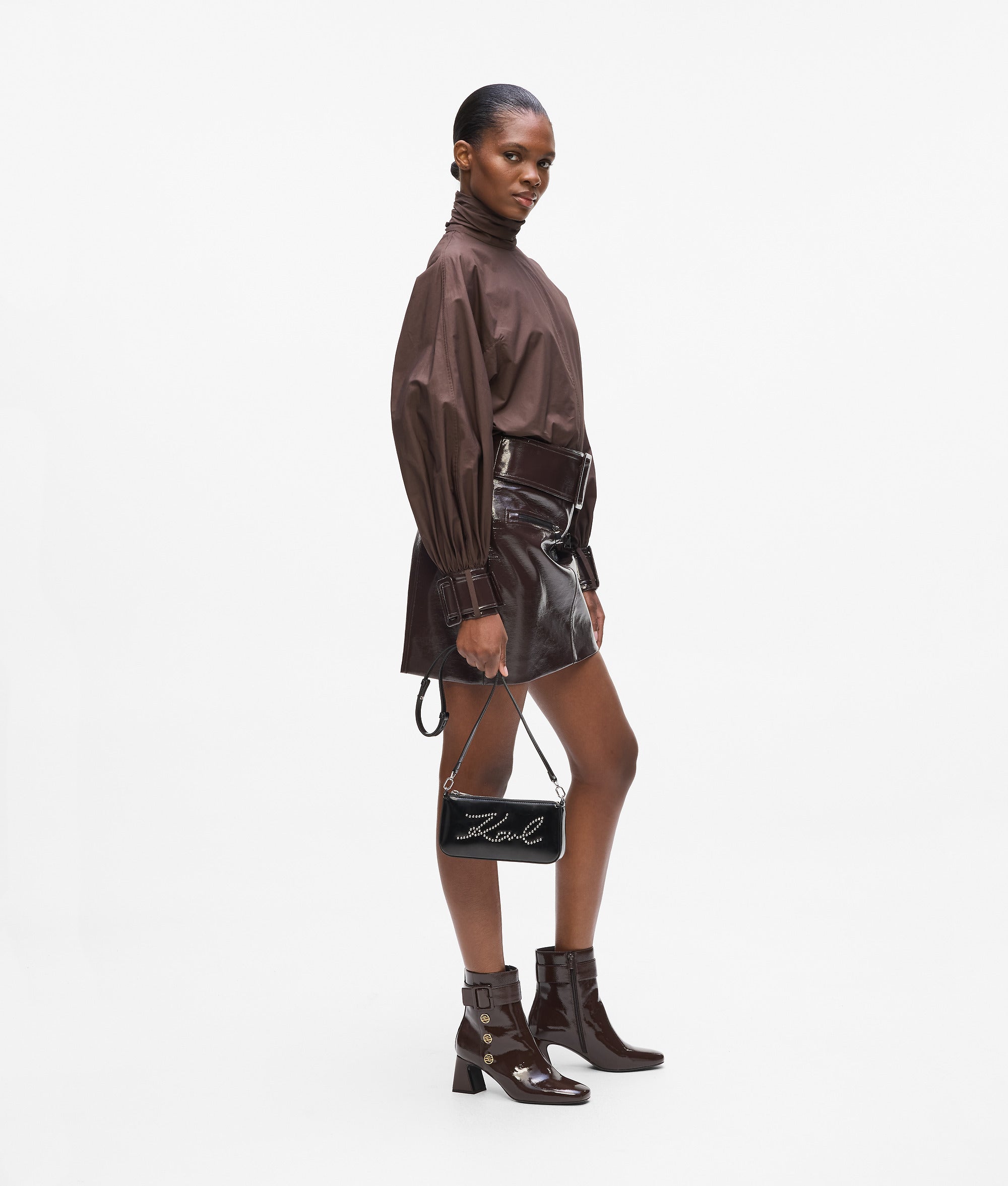 K/Signature studs crossbody pouch - Image 2