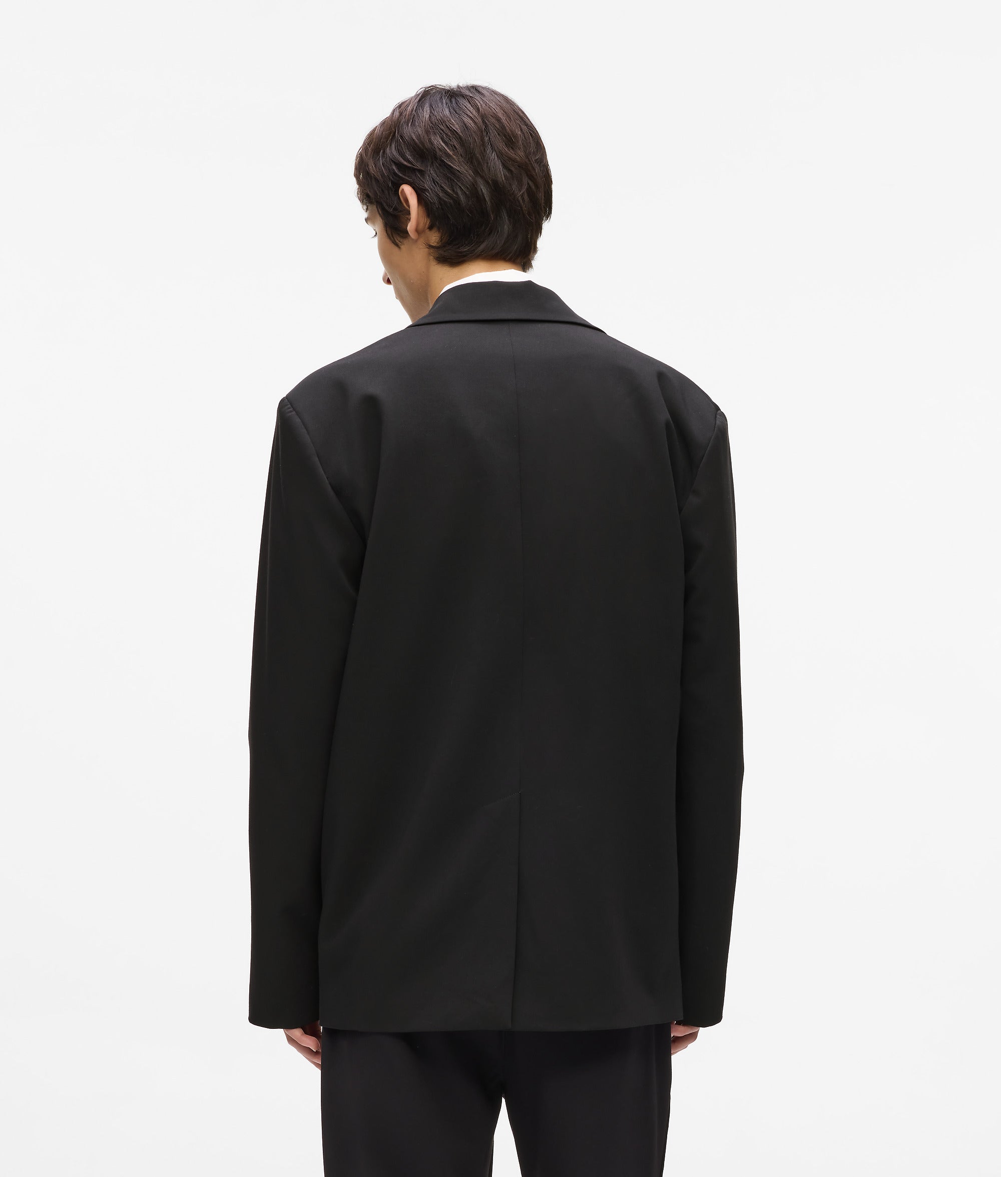 Denim panel blazer - Image 3