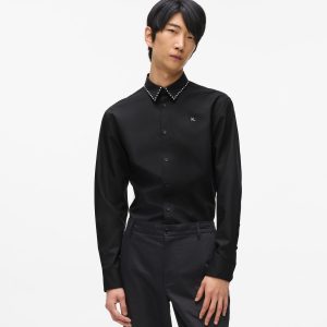 Karl DNA studded shirt