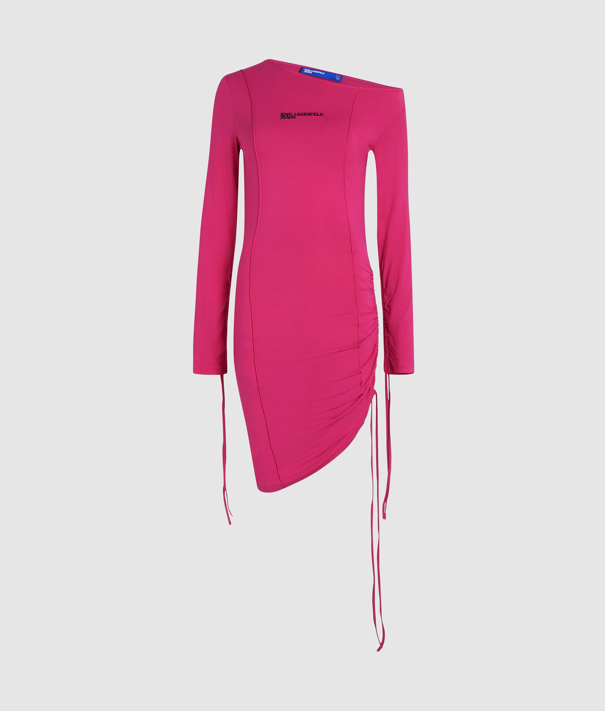 Off-shoulder drawstring dress - Image 5