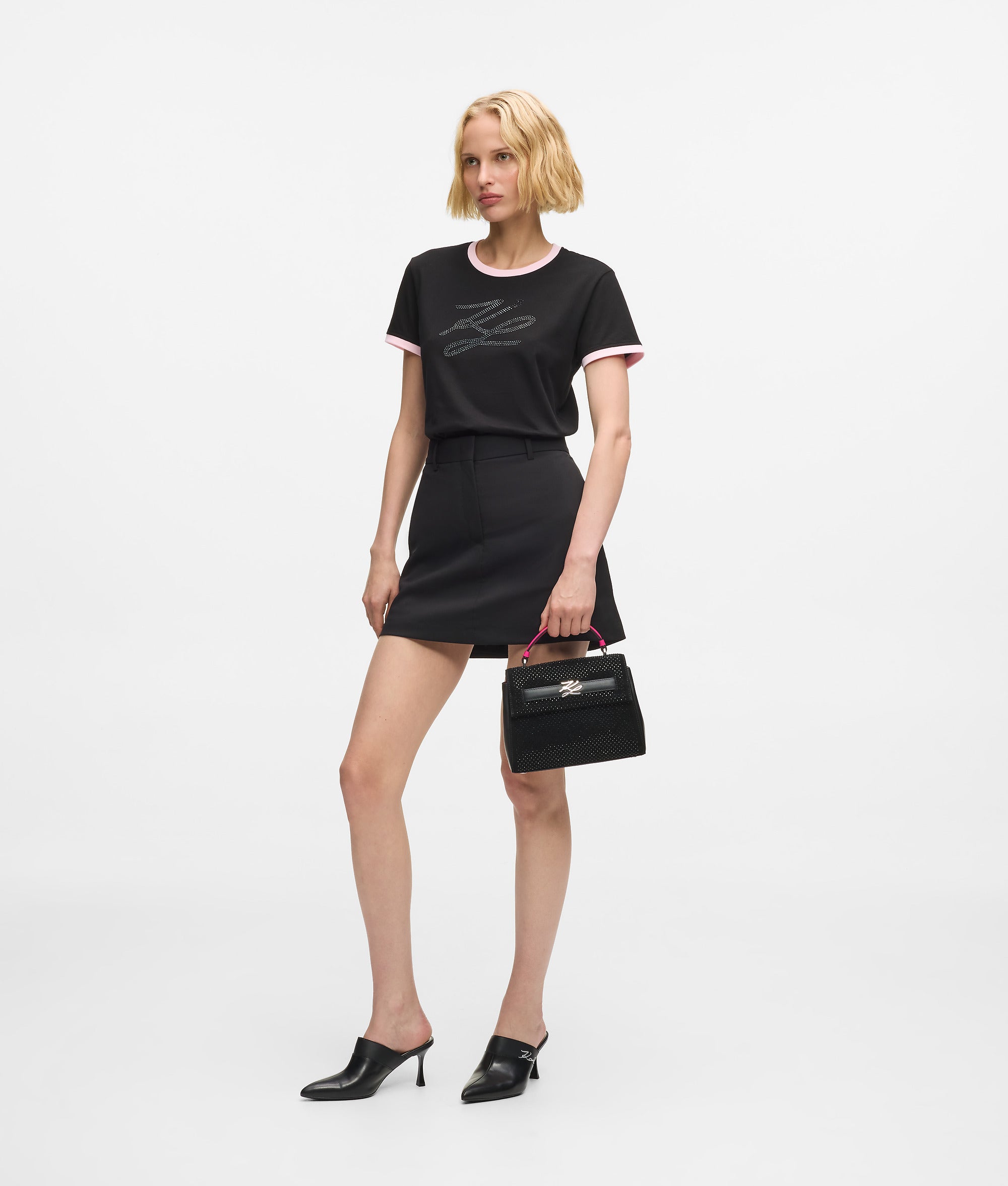 Exclusive K/Autograph rhinestone top-handle bag - Image 2