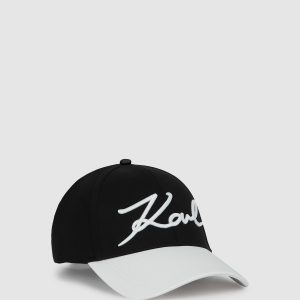 K/Signature cap with contrast peak